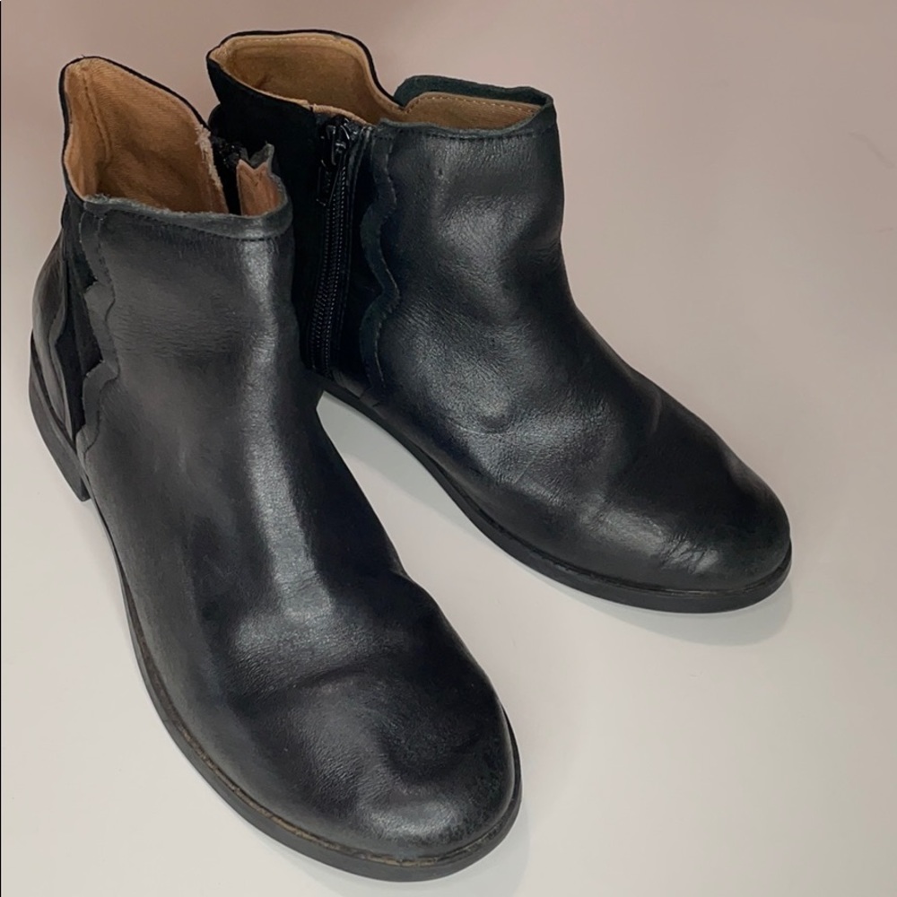 ZARA GIRLS Black Booties
